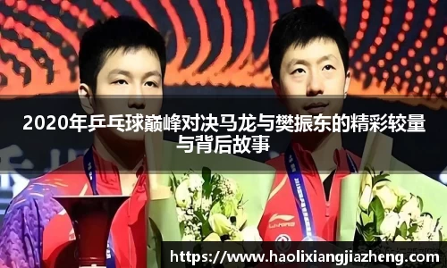 2020年乒乓球巅峰对决马龙与樊振东的精彩较量与背后故事